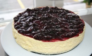 torta cheesecake frutas vermelhas